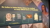 Postavka o Pokahontas u Smitsonijan Muzeju američkih Indijanaca
