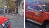 Snimak užasa u Bulevaru kralja Aleksandra! Goreo stan, nađen leš starice