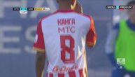 Zvezda za 15 minuta dala tri gola Pazaru: Pogledajte ovaj sjajan pogodak