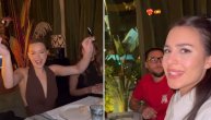 Luda žurka i večera u Španiji: Anastasija dočekala drugaricu pa sa sve Gudeljem u provod