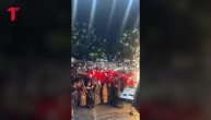 Ceca pesmom Beograd razgalila ljude na Trgu republike