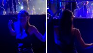 Glumica Dragana Mićalović zanosno pleše na Čolinom koncertu
