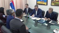 Vučić se sastao sa stalnim predstavnikom UAE pri UN Muhamedom Abušahabom
