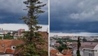 Crni oblak nad Beogradom: Bliži se nevreme