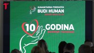 "Telegrafu" uručena plaketa povodom desetogodišnjice rada fondacije "Budi human"