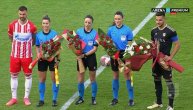 Fudbaleri Crvene zvezde i Čukaričkog poklonili cveće sudijama pred meč