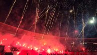 Vatromet navijača za novu titulu Crvene zvezde