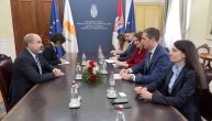 Sastanak ministra spoljnih poslova Srbije sa ambasadorom Kipra.