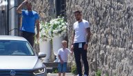 Gudelj sa malim Željkom dočekuje goste: Tajno venčanje sa Anastasijom u Beogradu