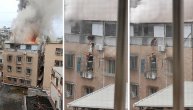 Spasili ih vatrogasci: Majka i ćerka skočile sa terase, dok je vatra "gutala" stan