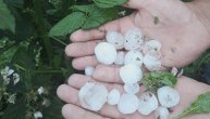 Lupalo po prozoru nekoliko minuta: Jako nevreme praćeno krupnim gradom pogodilo Užice