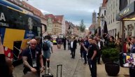 Orlovi stigli Augzburg: Dočekale ih na desetine navijača
