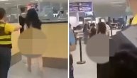 Putnica pobesnela pa gola šetla kroz obezbeđenje na aerodromu