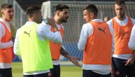 Aleksandar Mitrović ljut na saigrače na treningu