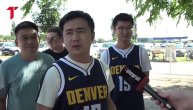 Kinezi u dresovima Denvera čekaju Jokića na hipodromu u Somboru