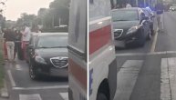 Sudar u bulevaru Mihaila Pupina na Novom Beogradu: Snimak sa lica mesta