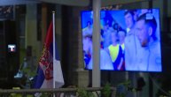 Puni kafići u centru Beograda, prati se utakmica Srbija - Danska
