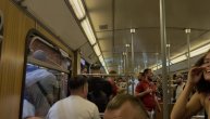 Srbi prave haos u metrou: Skandirali protiv Albanaca
