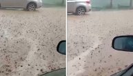 Nevreme tutnji Srbijom: Snimak jake provale oblaka u selu kod Ivanjice