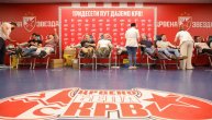 30. akcija dobrovoljnoj davanja krvi na stadionu "Rajko Mitić"