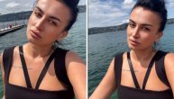 Andreana Čekić pokazala lice bez šminke: Pevačica otišla na odmor, pa se opustila