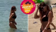 Muškarci poludeli kad su videli njene neverovatne obline: Uhvatili smo Marinu Visković na plaž