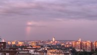 Nebo više nije "ljuto", pružilo je "ruku pomirenja": Neobična duga nad Beogradom