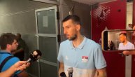 Ognjen Dobrić posle pobede nad Grčkom