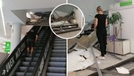 Pao krov, deo se pretvorio u ruševinu: Prvi snimak iz tržnog centra na Galenici