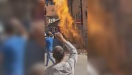 Panika u Užicu, iscureo gas pa nastao požar: Plamen kod nekadašnje fabrike Cvete Dabić