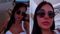 Anastasija Ražnatović uživa na Ibici