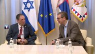 Predsednik Vučić na oproštajnom susretu sa ambasadorem Izraela Jahelom Vilanom