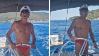 Žika Jakšić u ulozi golišavog kapetana broda: "Prvi na belu lađu"