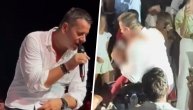 On se “istopio” pa je usledio momenat za pamćenje: Georgievu usred koncerta skočila ćerka u zagrljaj