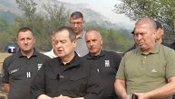 Dačić obišao oblast zahvaćenu požarom na Vidliču kod Pirota