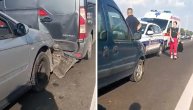 Sudar više vozila na auto-putu kod aerodroma