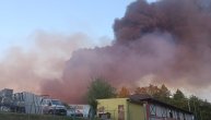 Veliki požar u Kragujevcu: Gori fabrika