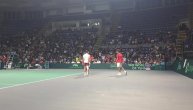 Spektakl u Pioniru: Novak Đoković trenirao pred domaćom publikom