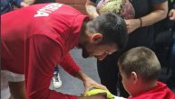 Novak Đoković oduševio najmlađe, a jedan gest mališan će pamtiti