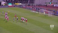 Zvezda sa penala povela protiv Partizana: Endiaj precizan sa bele tačke