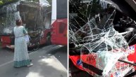 Jezivi sudar autobusa na Belim vodama: Više ljudi povređeno, ulica blokirana