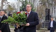 Vučić došao na sahranu Milorada Milinovića