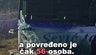 Potresni prizori nakon sudara dva autobusa kod Umke