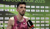 "Hteo sam da otvorim sezonu sa 3:37, publika je bila divna": Bibić posle Belgrade Indoor Meetinga