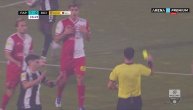 Poništen penal za Partizan, ali Tanjga je dobio direktan crveni karton posle VAR-a
