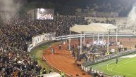 Grupa JNA održala koncert pred derbi Partizan - Vojvodina ispred južne tribine