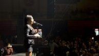 Ceca počela koncert u Sremskoj Mitrovici