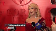 Suzana Mančić na žurki Gorkog lista