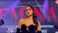 Emina o Nataši Bekvalac koja se nije pojavila na koncertu, pa spomenula i Severinin pad