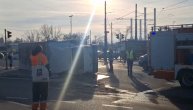 Prevrnuo se kamion u Ulici antifašističke borbe